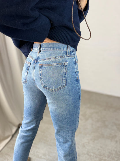 ANINE BING - Jeans - Destructed Antique Blue  - Bruno