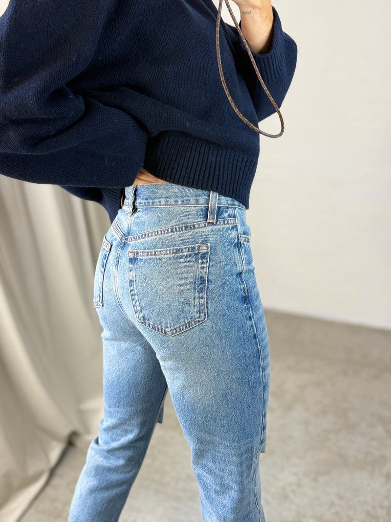 ANINE BING - Jeans - Destructed Antique Blue  - Bruno