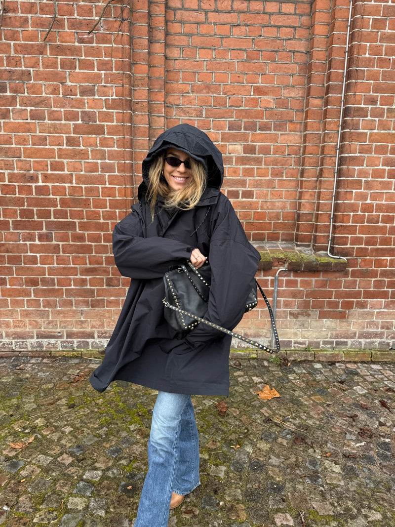 HALO - Regnjakke - Black - Raincover