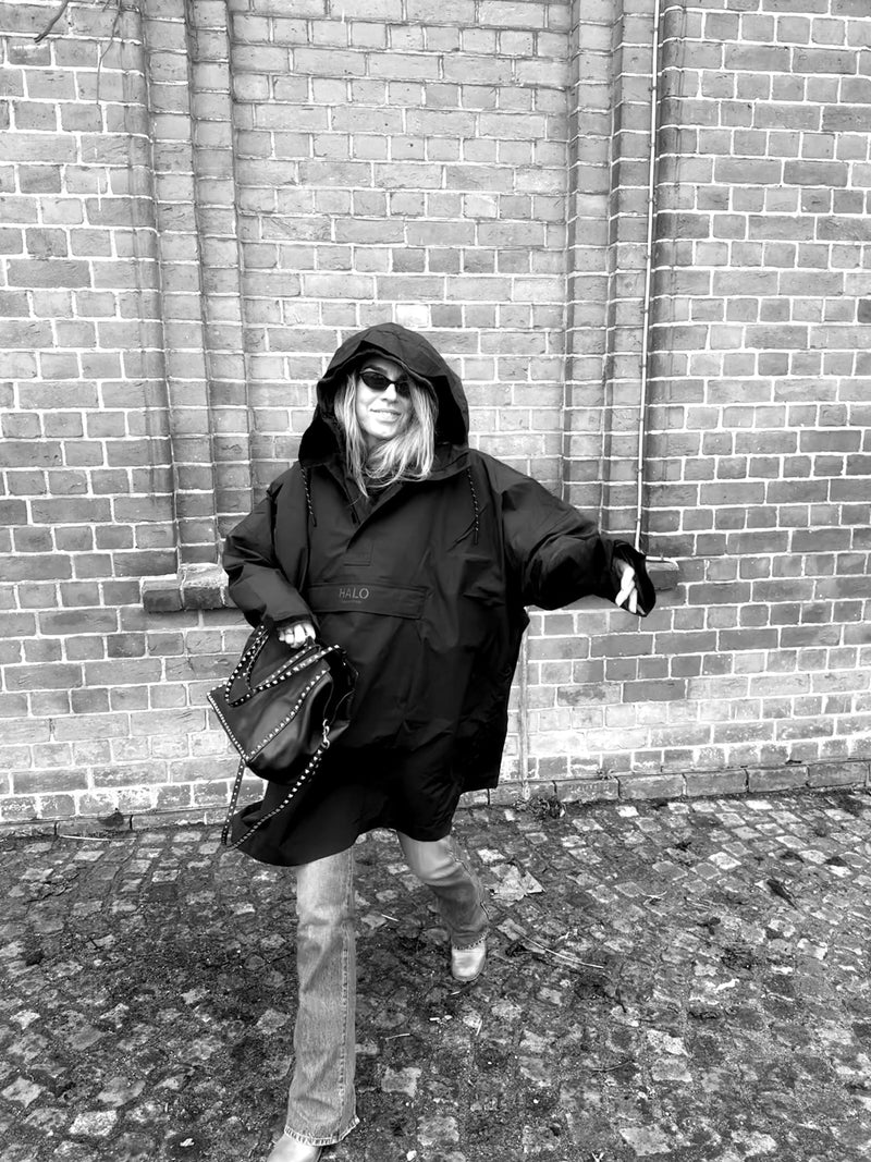 HALO - Regnjakke - Black - Raincover