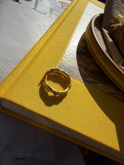Andcopenhagen Jewelry - Ring - 18 karat guldbelagt 925 sterlingsølv - Vega