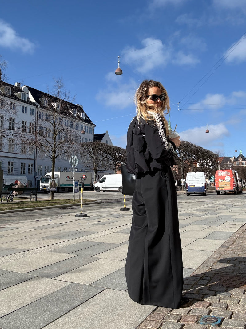 Sportmax - Bukser - Sort - Bautta