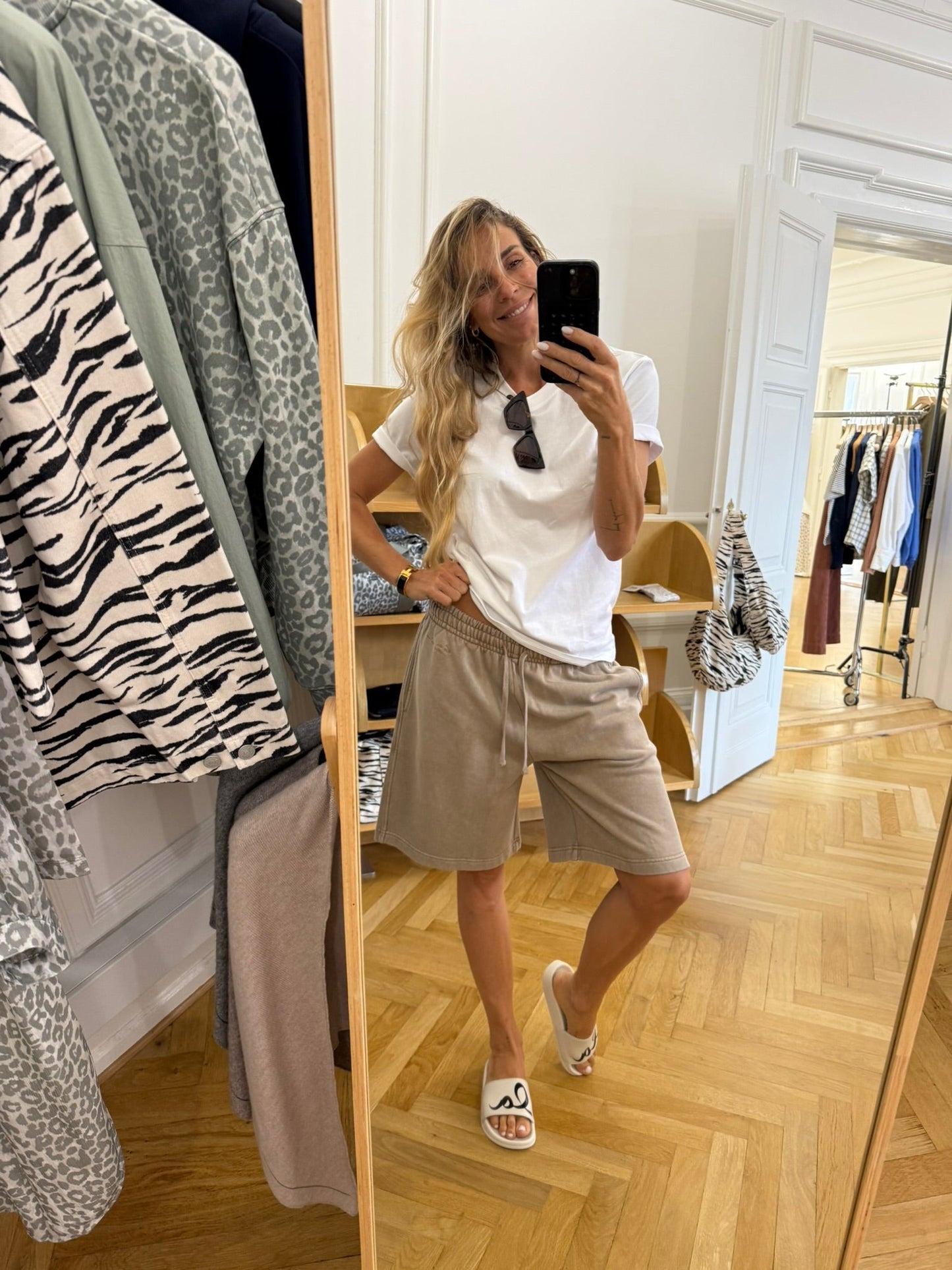 Lala Berlin - Shorts - Washed Earth Leo - Sileya