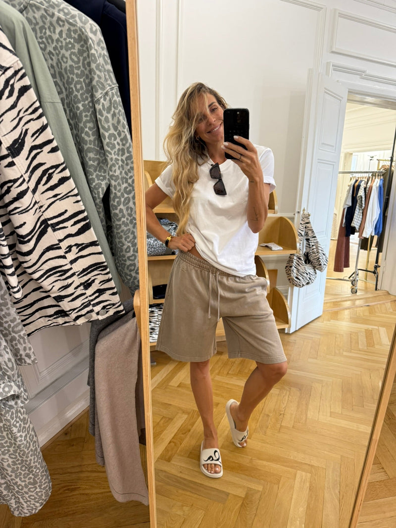 Lala Berlin - Shorts - Washed Earth Leo - Sileya