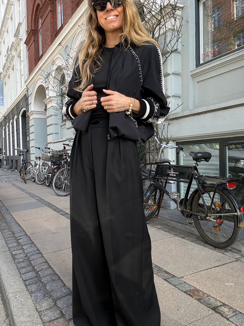 Sportmax - Bukser - Sort - Bautta