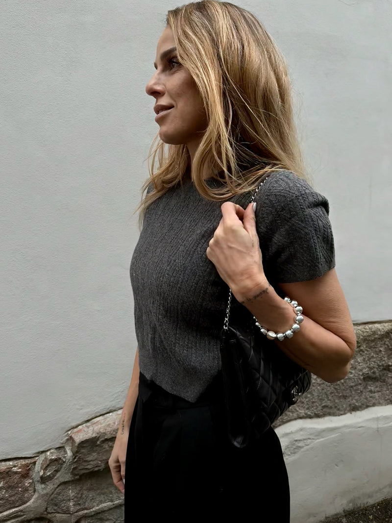 The Garment - Strik - Grey Melange - Como mini