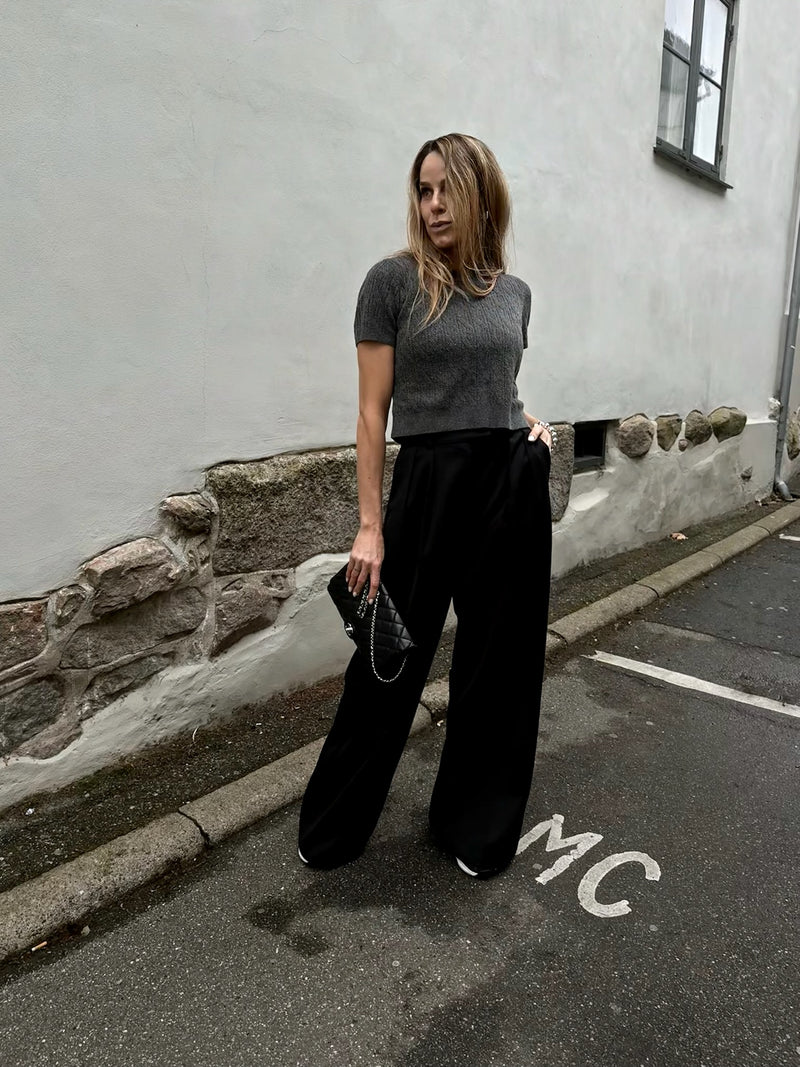 The Garment - Strik - Grey Melange - Como mini