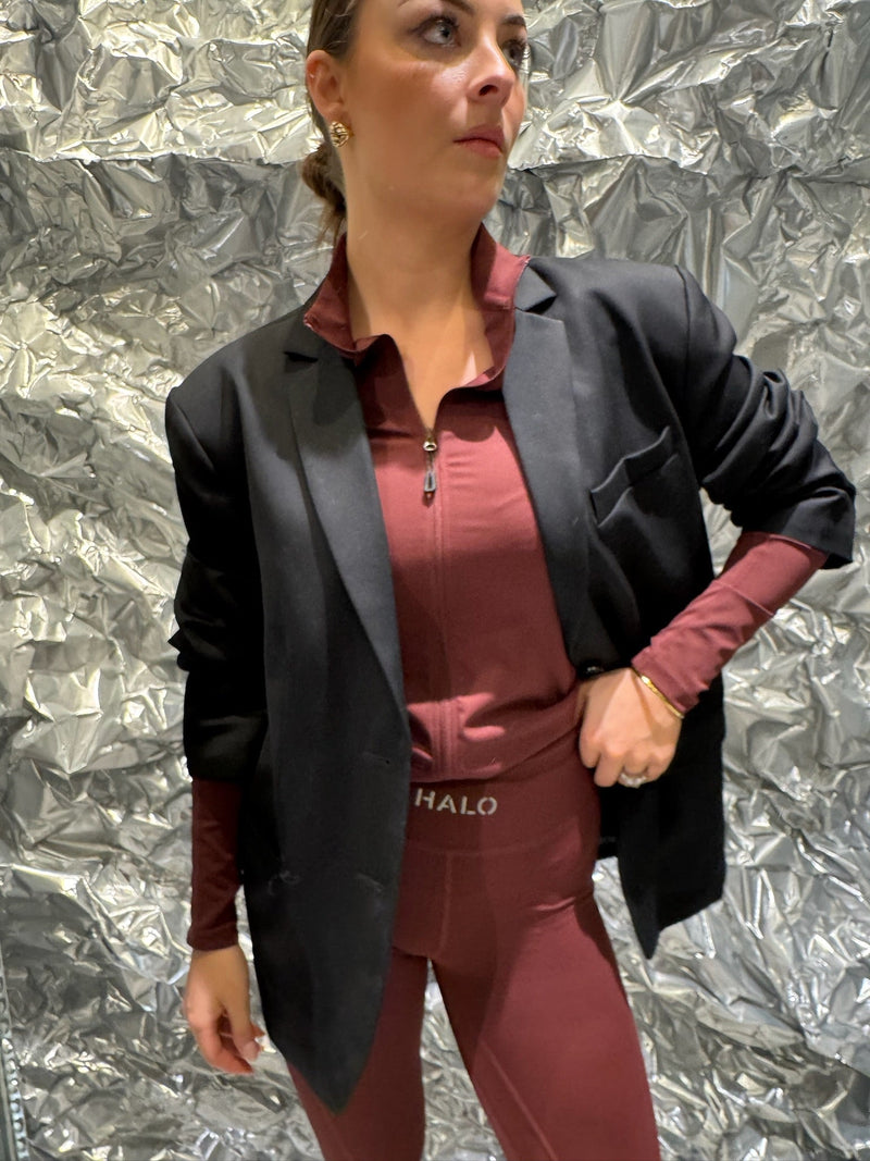 HALO - Leggings - Bitter Chocolate - Women training tights