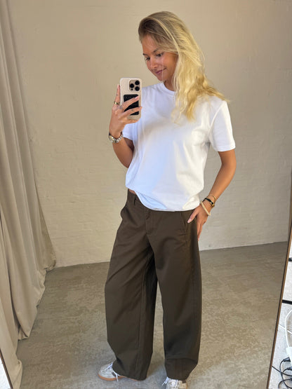 My Essential Wardrobe - Bukser - Olive Night - Gisva, billede 18