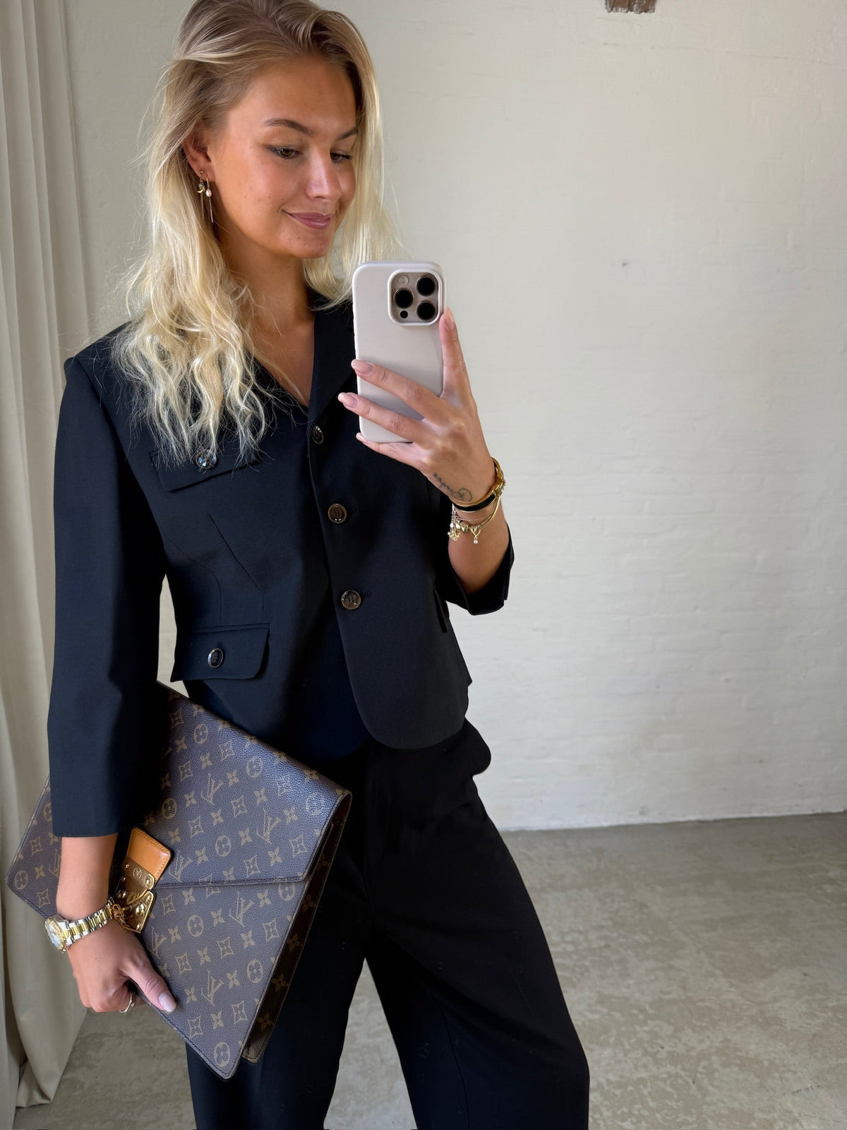 The Garment - Blazer - Black - grand Fitted Jacket, billede 9
