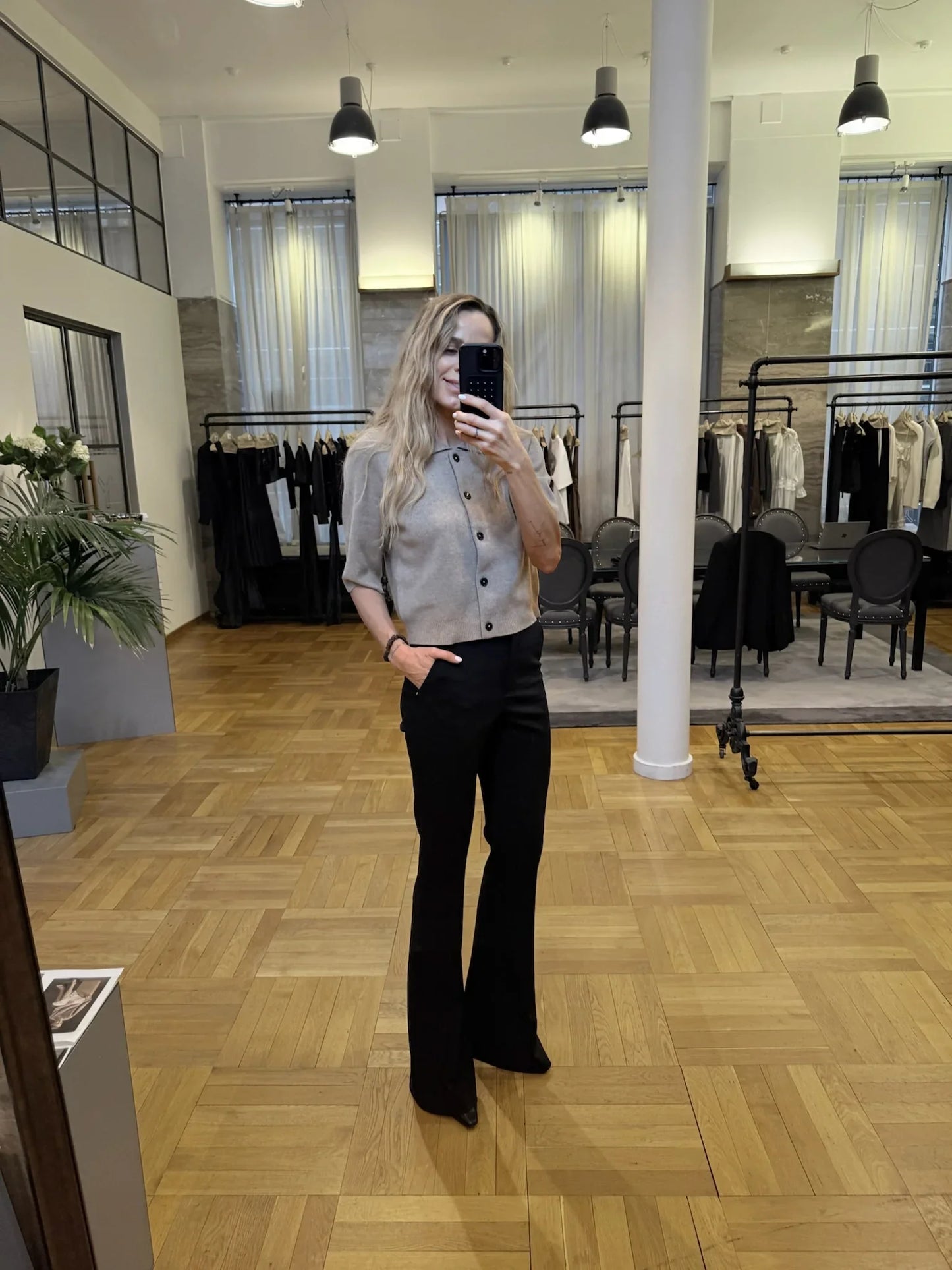 Sportmax - Bukser - Black - Febe