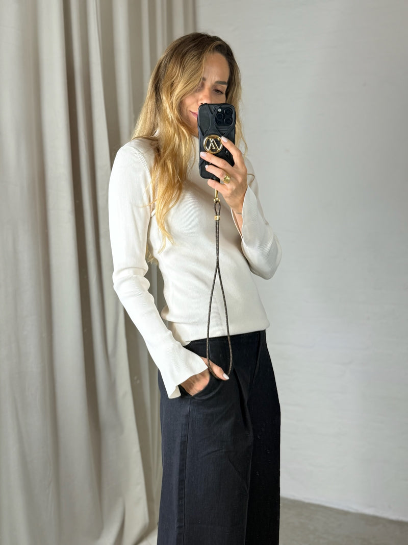 The Garment - Strikbluse - Creme - Madison