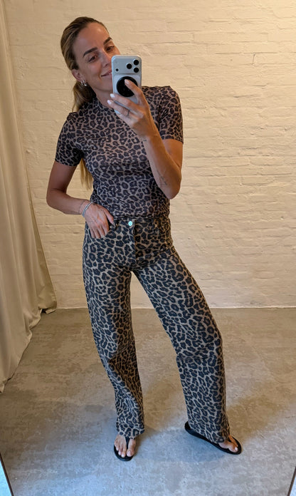 Anine Bing - T-shirt - Leopard - Sylvie