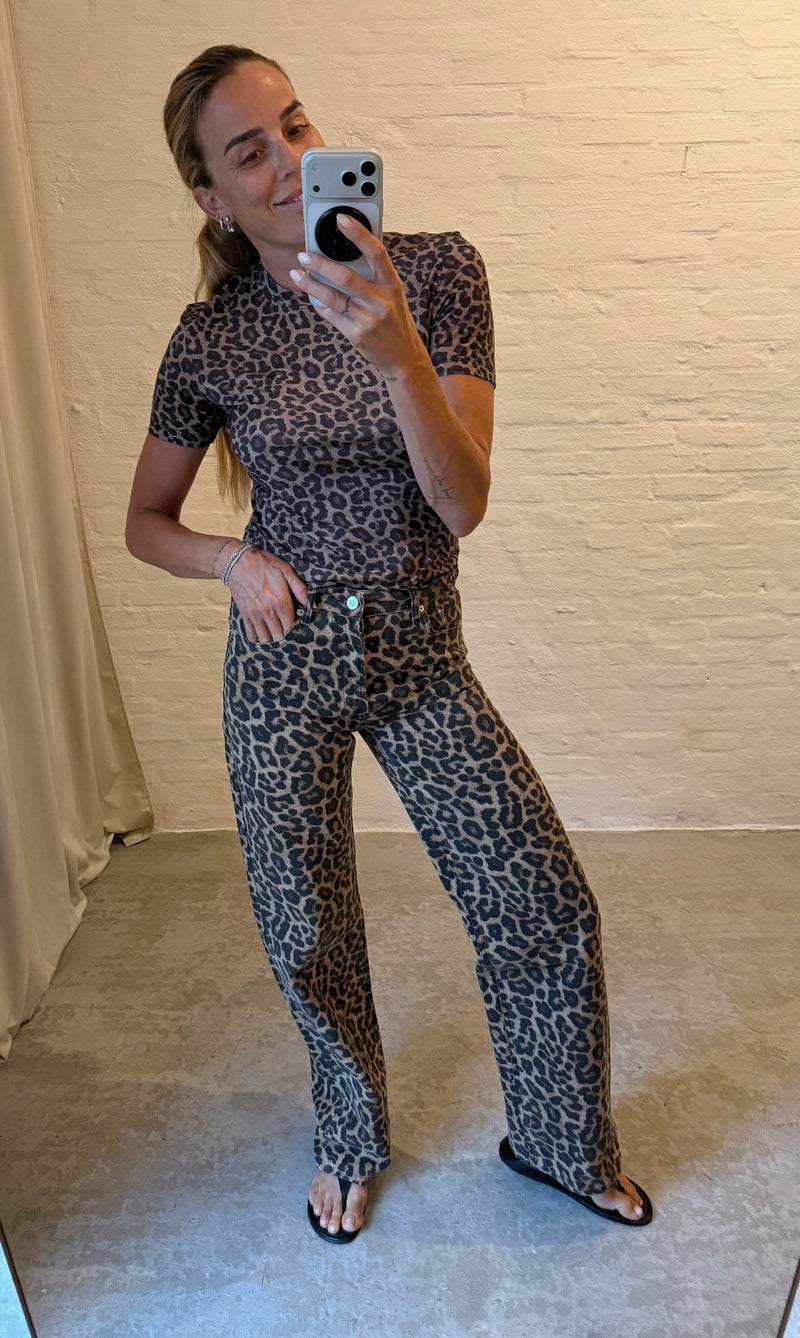 ANINE BING - Jeans - Leopard - Hugh Jean