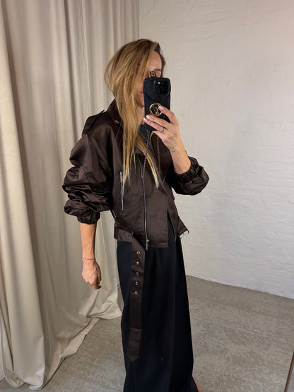 Karl Lagerfeld - Jakke - Java - Biker Satin Bomber