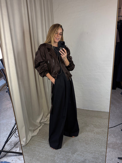 Karl Lagerfeld - Jakke - Java - Biker Satin Bomber