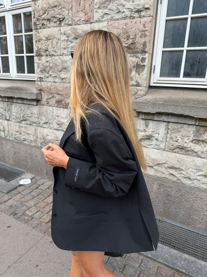Herskind - Oversized Blazer - Grey Pinstripe - Rui
