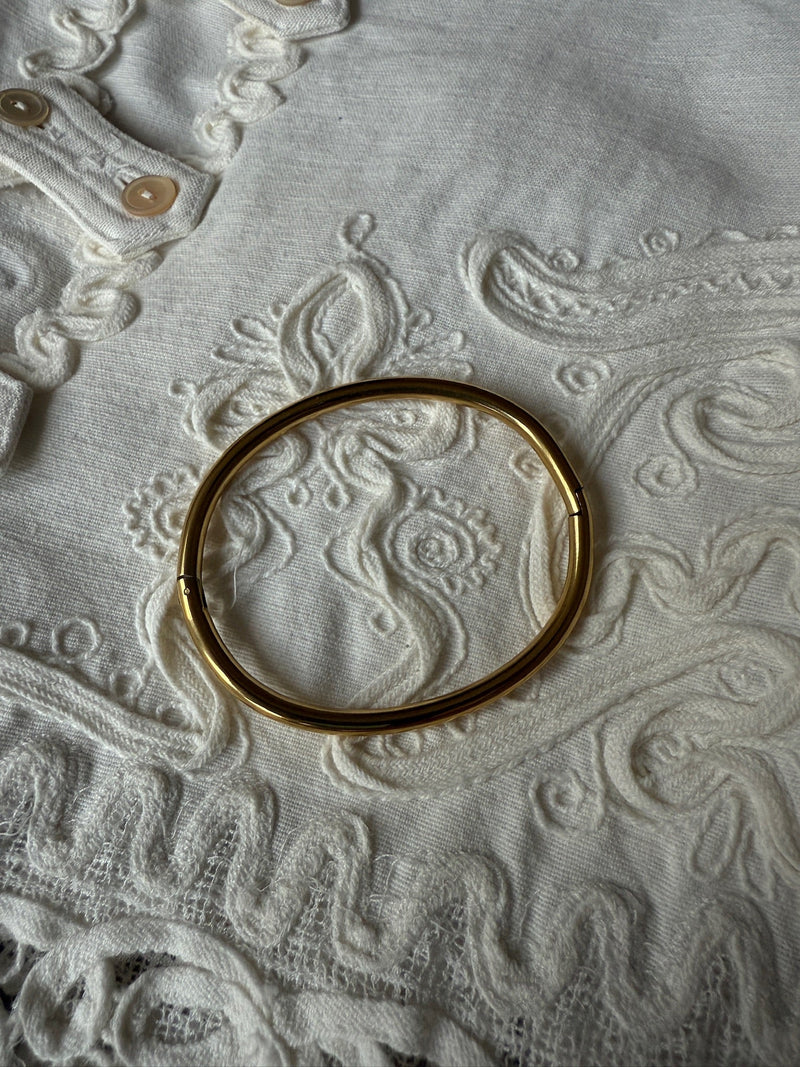 Andcopenhagen - Armbånd - 18 karat guldbelagt titanium steel - Bangle - Nanna