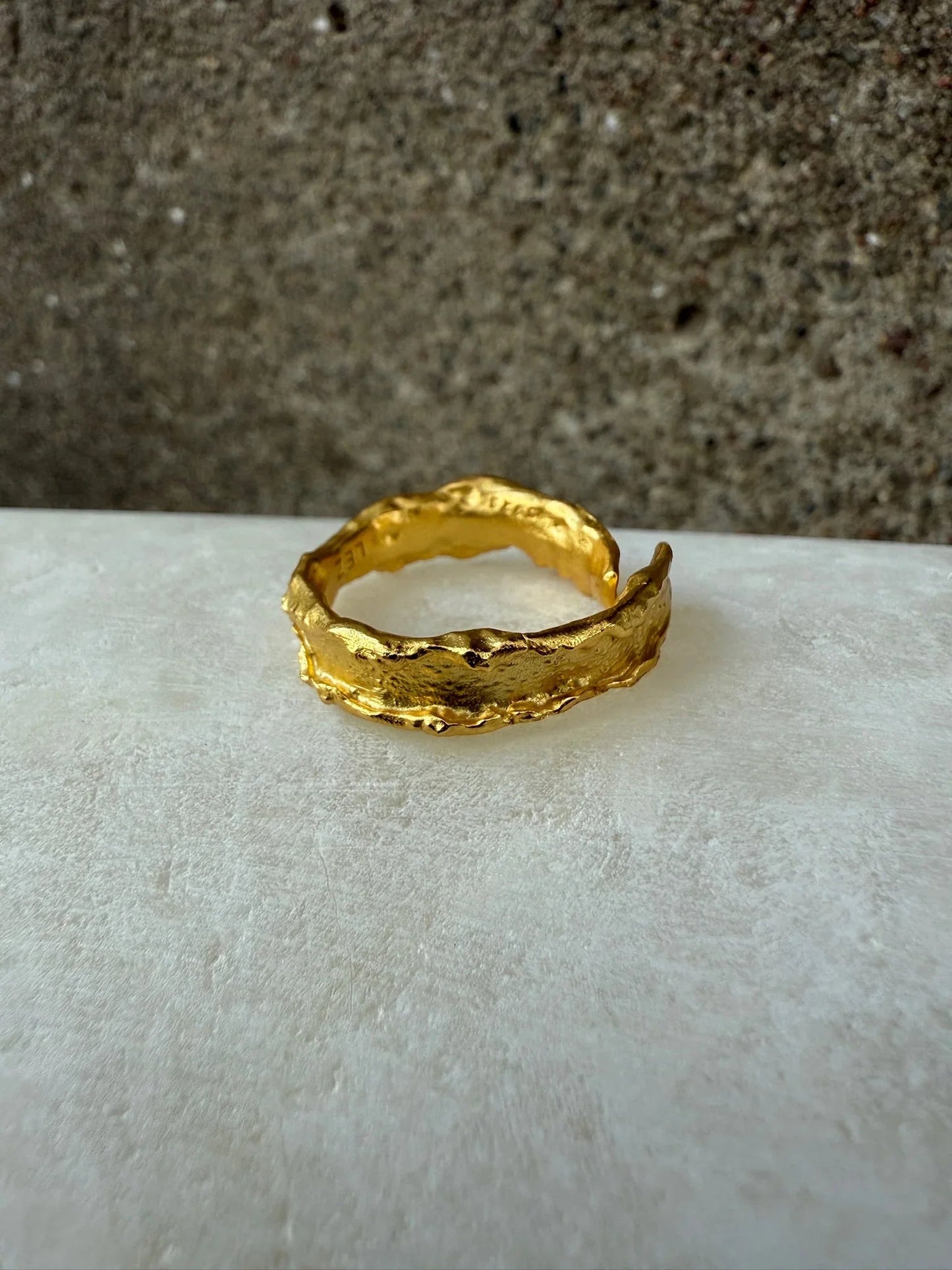 Andcopenhagen - Ring - 18 karat guldbelagt 925 sterlingsølv - Vega