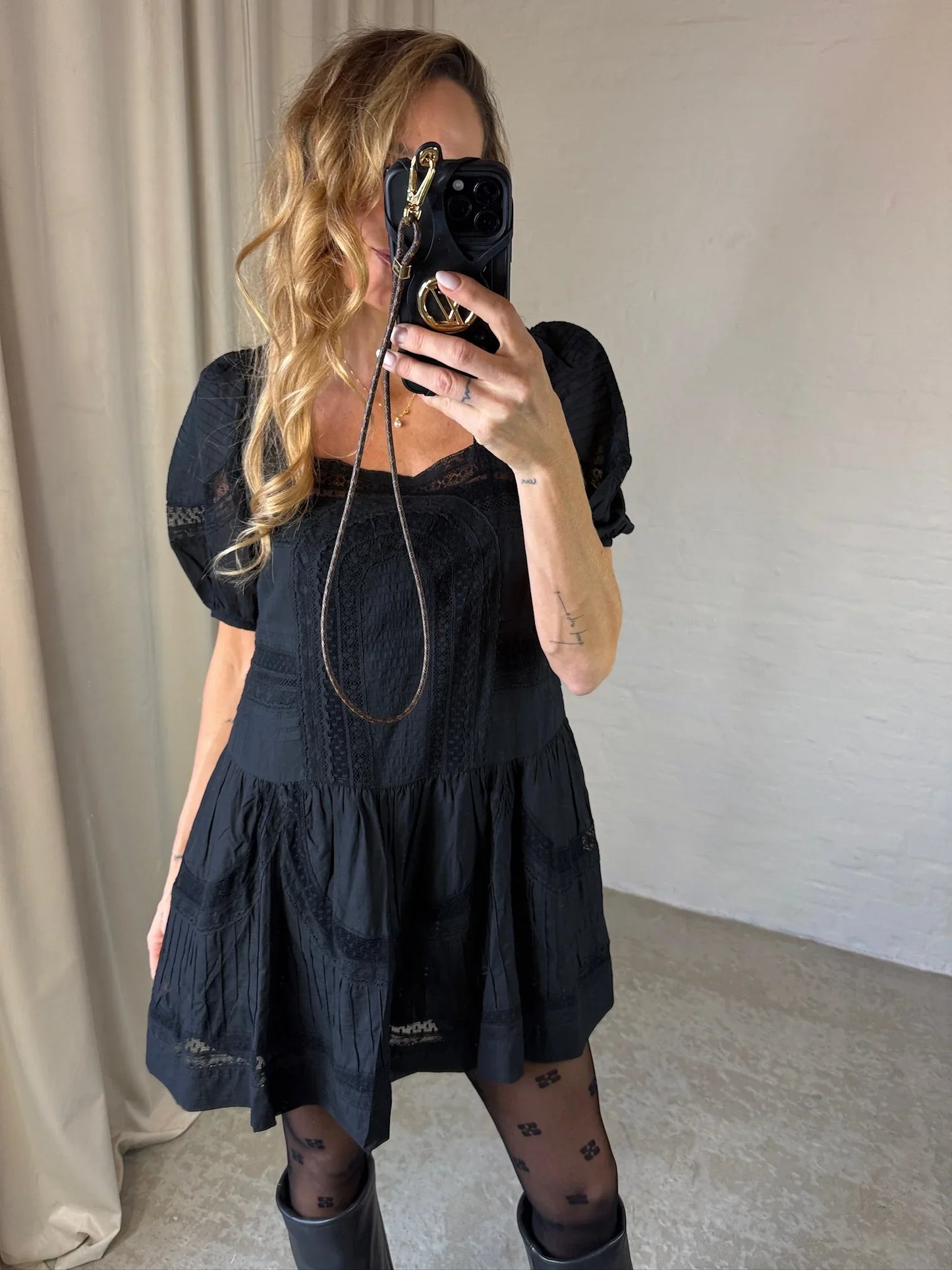 Sea New York - Kjole - Black - Franca Lace