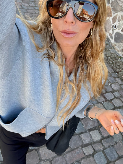 My Essential Wardrobe - Hoodie - Grå - Asine