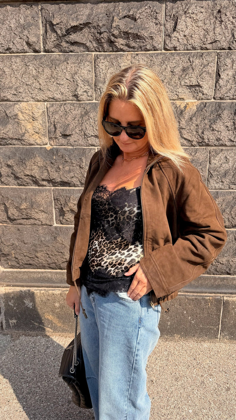 Rouge Edit - Jakke - Seal Brown - Roususie
