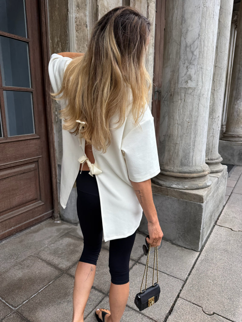 The Collection - Capri leggings - Sort - Tilly