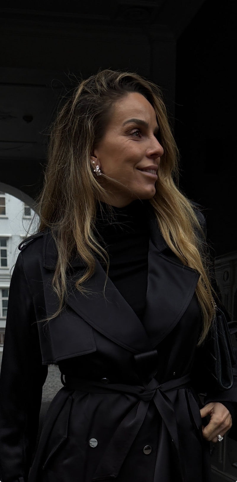 Karl Lagerfeld - Trenchcoat - Black - Fluid