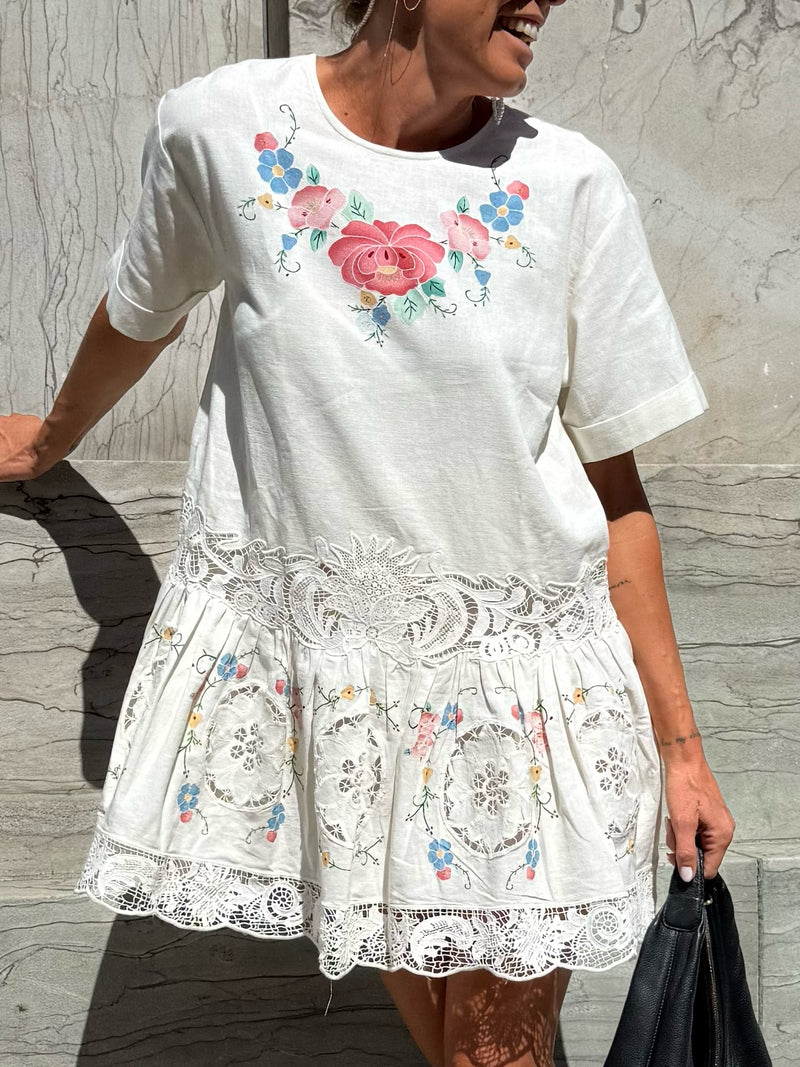 Sea New York - Blomstret kjole - Astrid - Multi