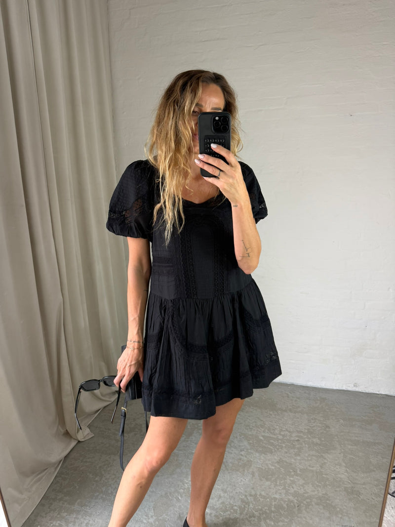 Sea New York - Kjole - Black - Franca Lace