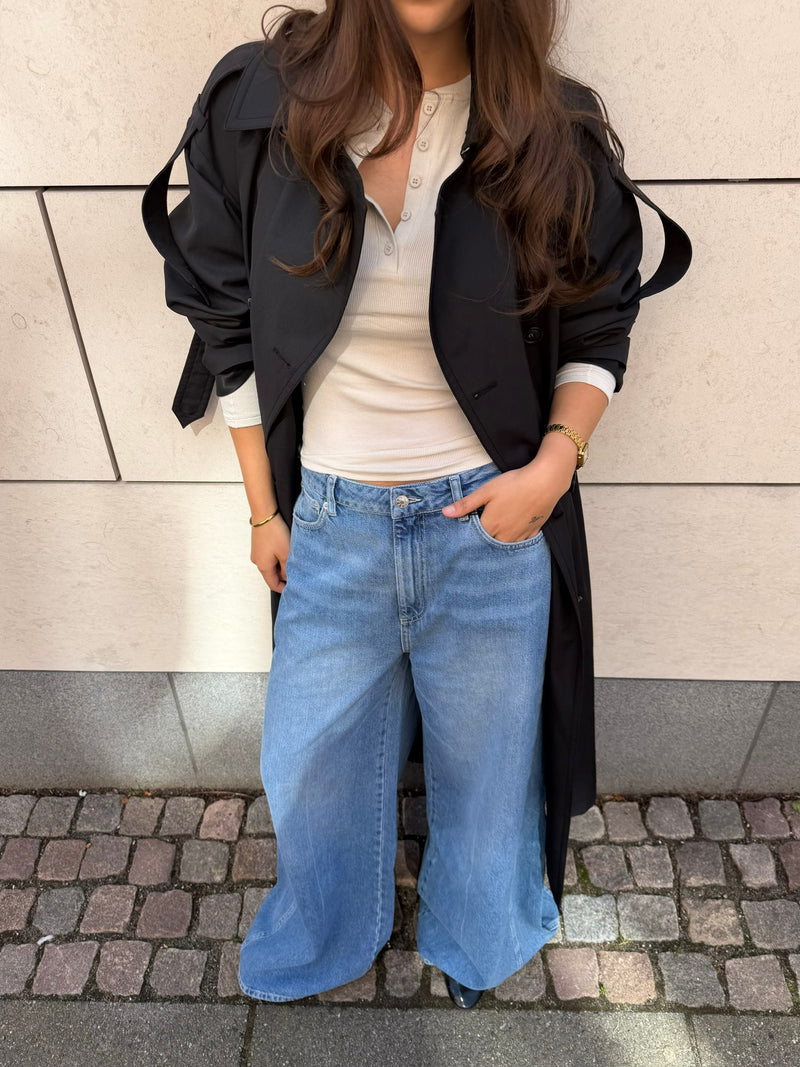Herskind - Baggy Jeans - Denim Blue - Katja