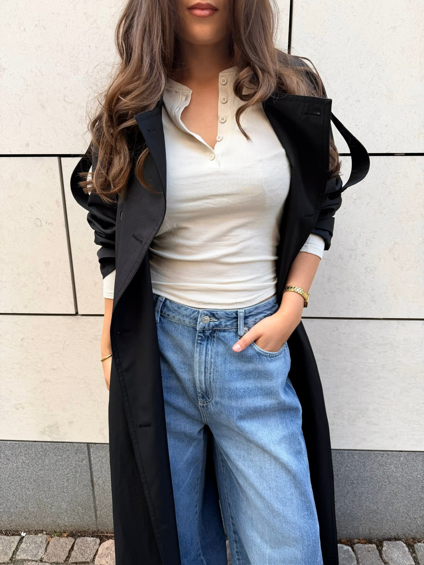 Herskind - Baggy Jeans - Denim Blue - Katja