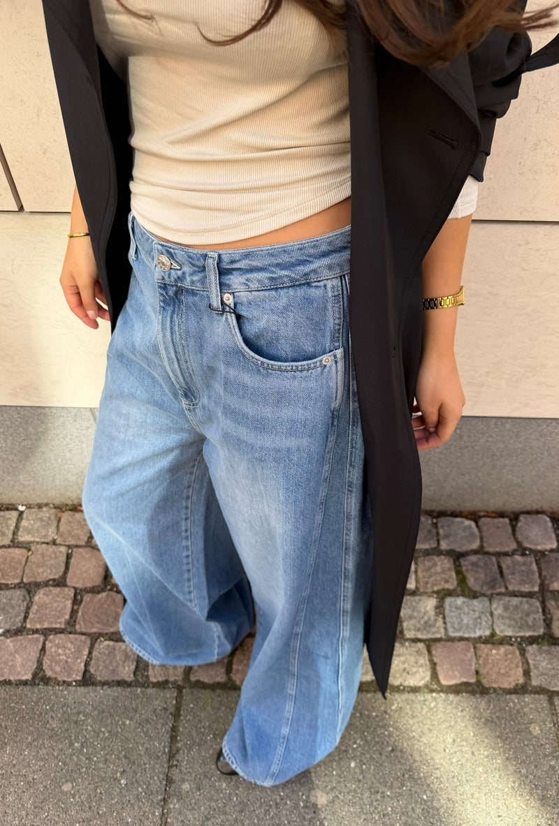 Herskind - Baggy Jeans - Denim Blue - Katja
