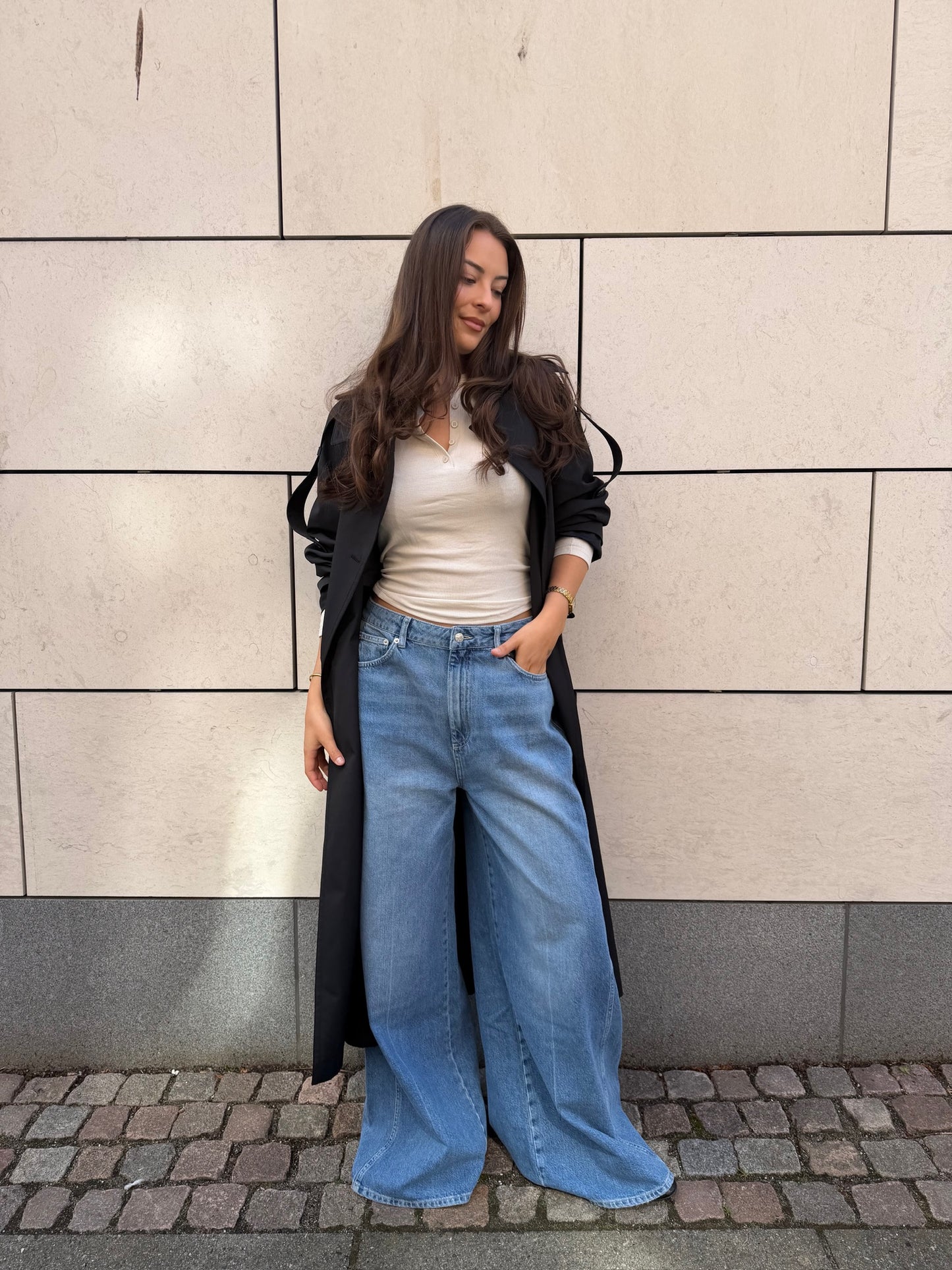 Herskind - Baggy Jeans - Denim Blue - Katja