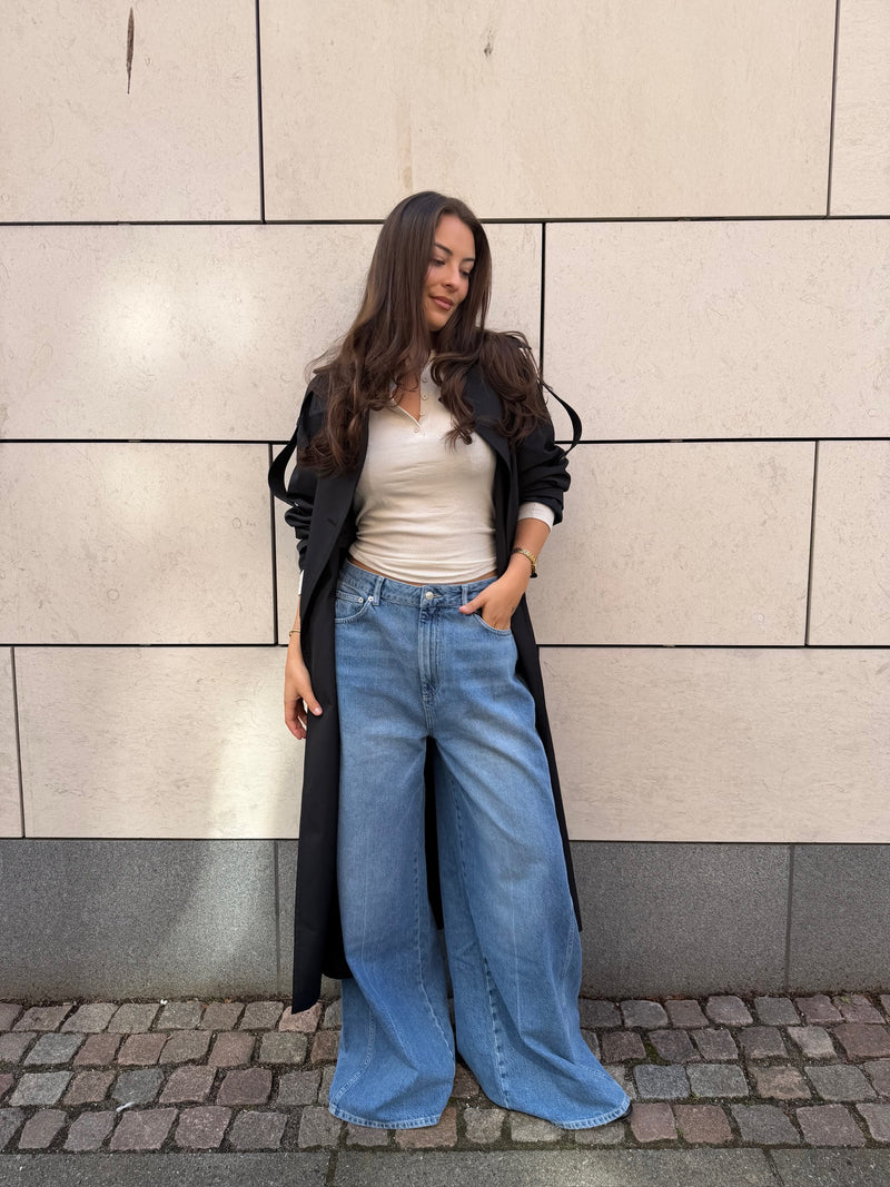 Herskind - Baggy Jeans - Denim Blue - Katja
