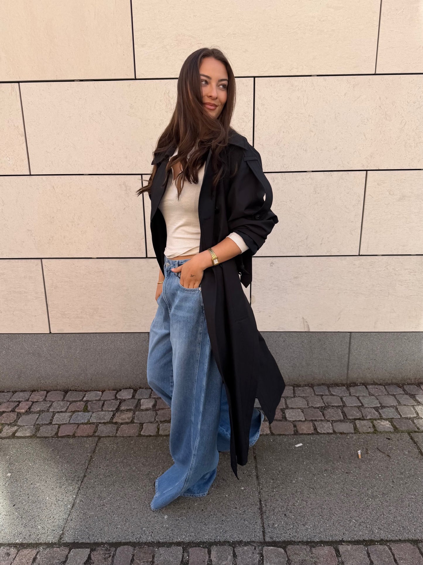 Herskind - Baggy Jeans - Denim Blue - Katja