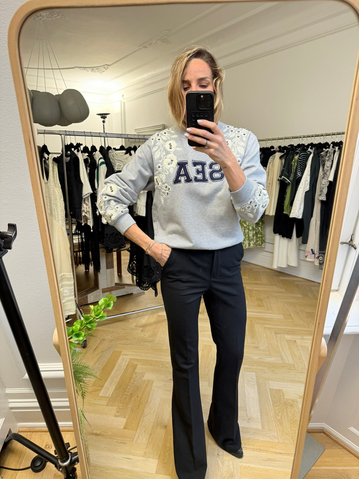 Se New York - Sweatshirt - Grey - Georgie