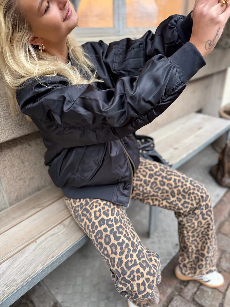 Anine Bing - Bomber jakke - Black - Leon