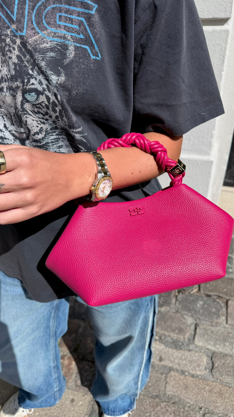Ganni - Taske - Persian Red - Bou Small Grained sss