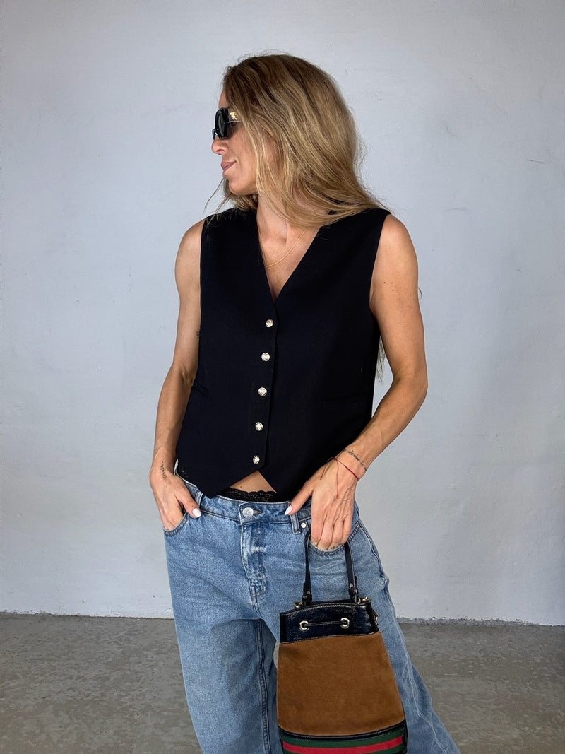 Sofie Schnoor - Vest - Black - Ila
