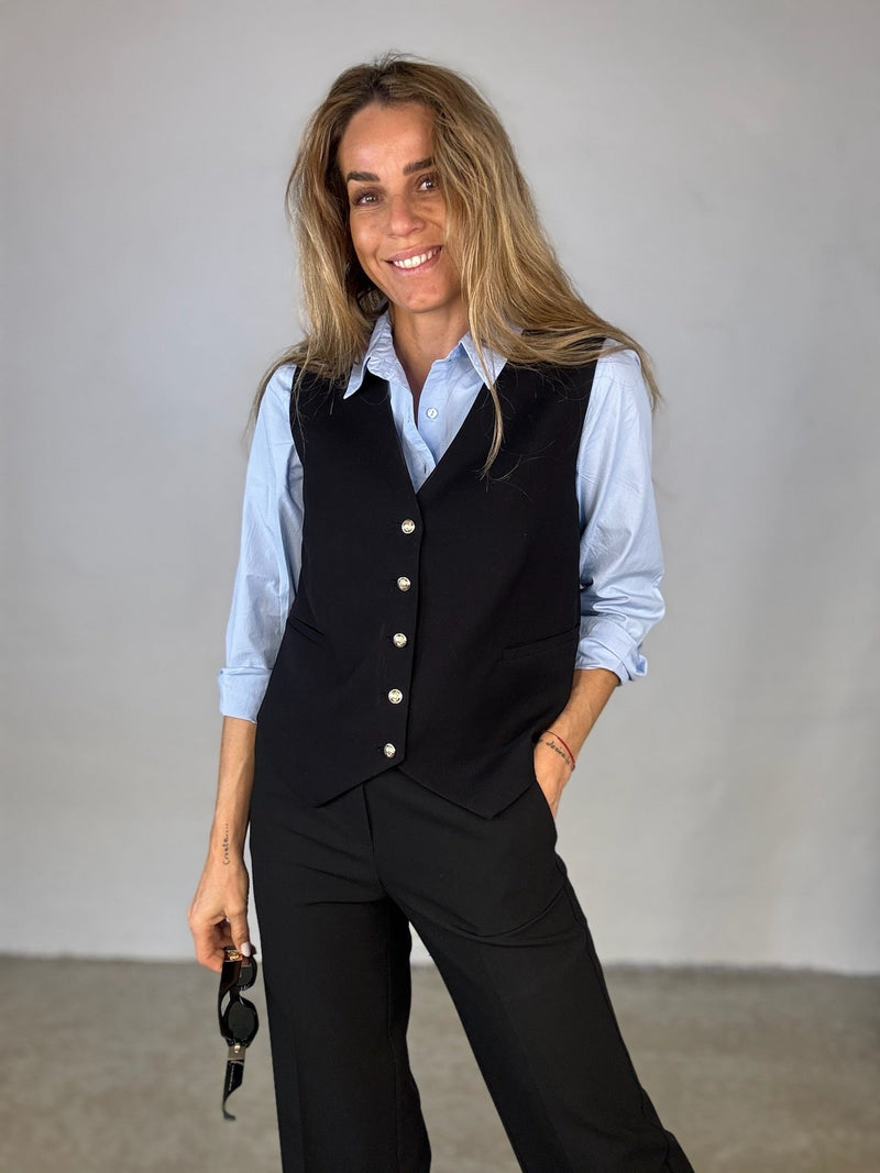 Sofie Schnoor - Vest - Black - Ila