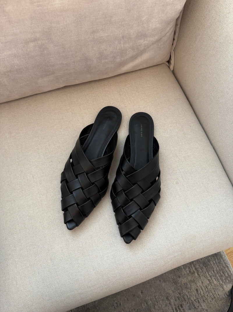 Anine Bing - Sandal - Black - Eve - Stilkompagniet.dk
