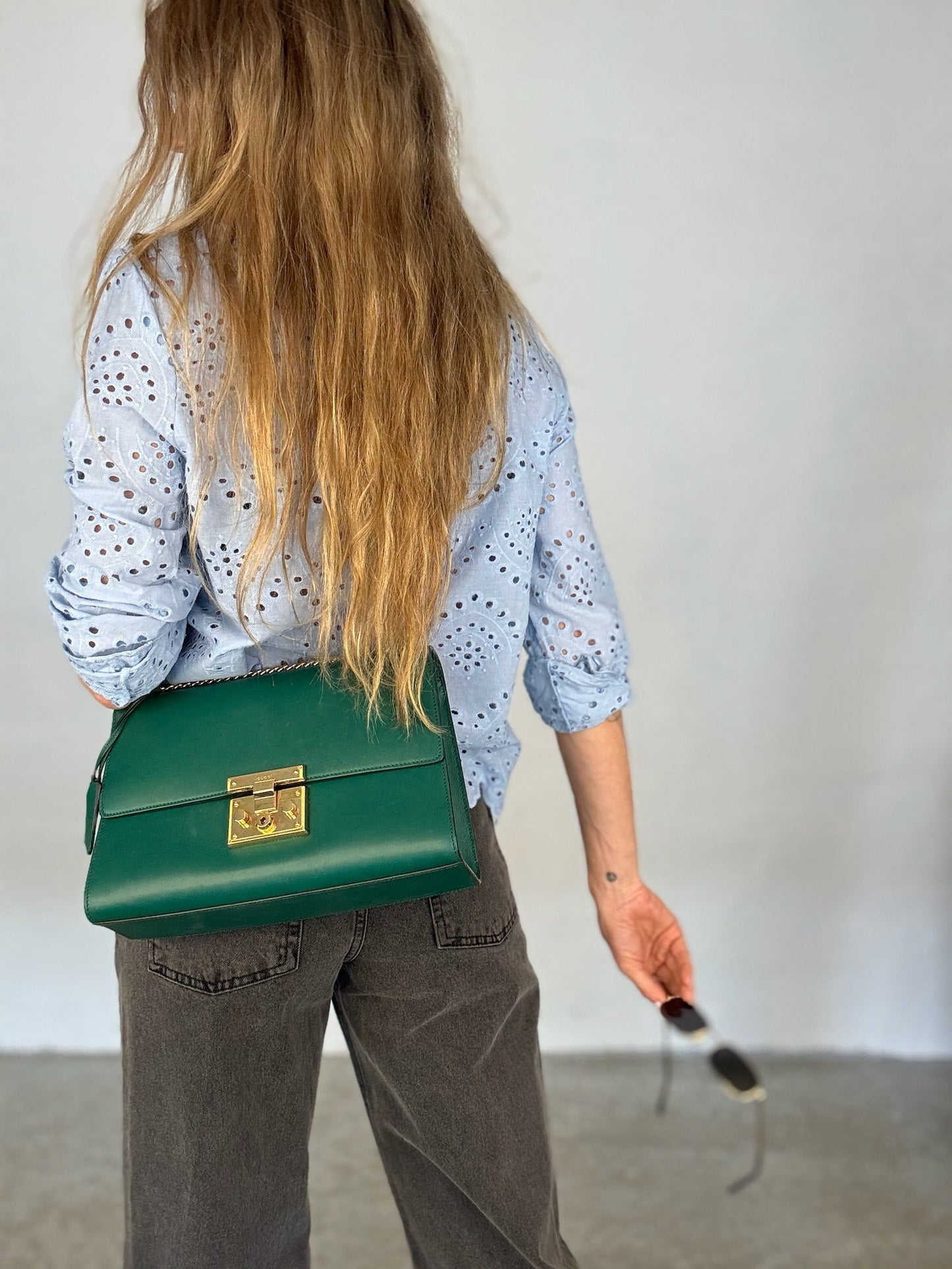 Gucci - Padlock Green leather - Secondhand