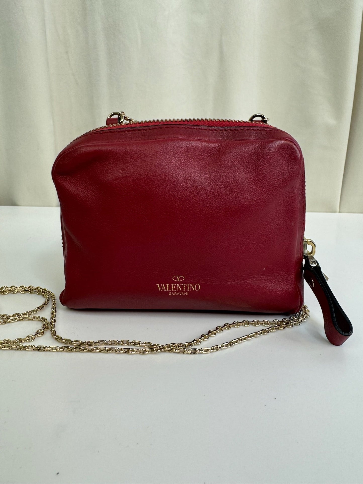 Valentino - Garavani Rockstuds - Rød - Crossbody - Secondhand - Stilkompagniet.dk