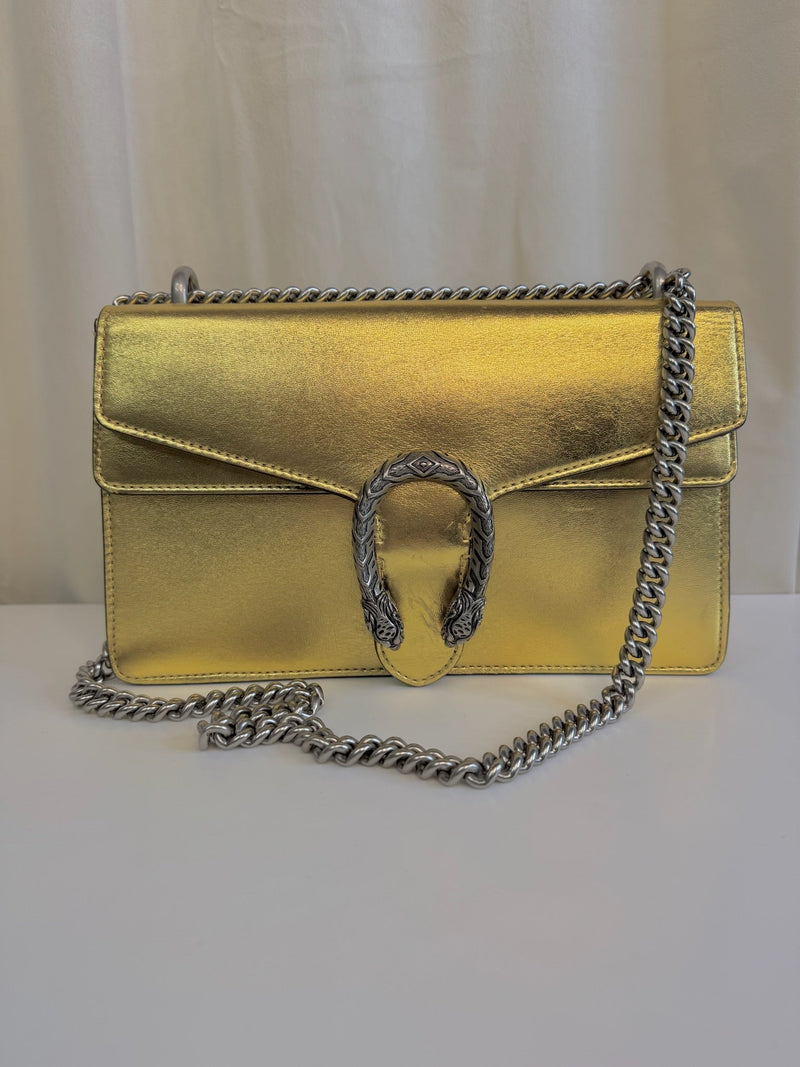 Gucci - Dionysus gold taske - Secondhand