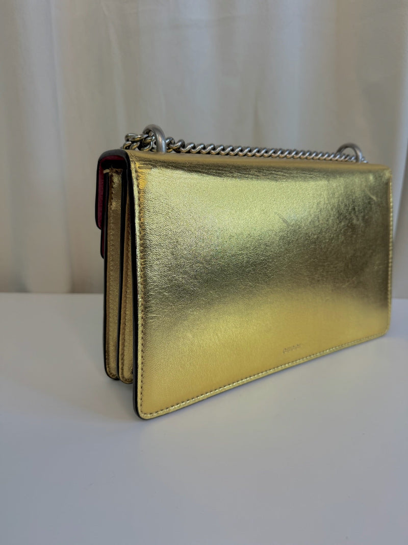 Gucci - Dionysus gold taske - Secondhand