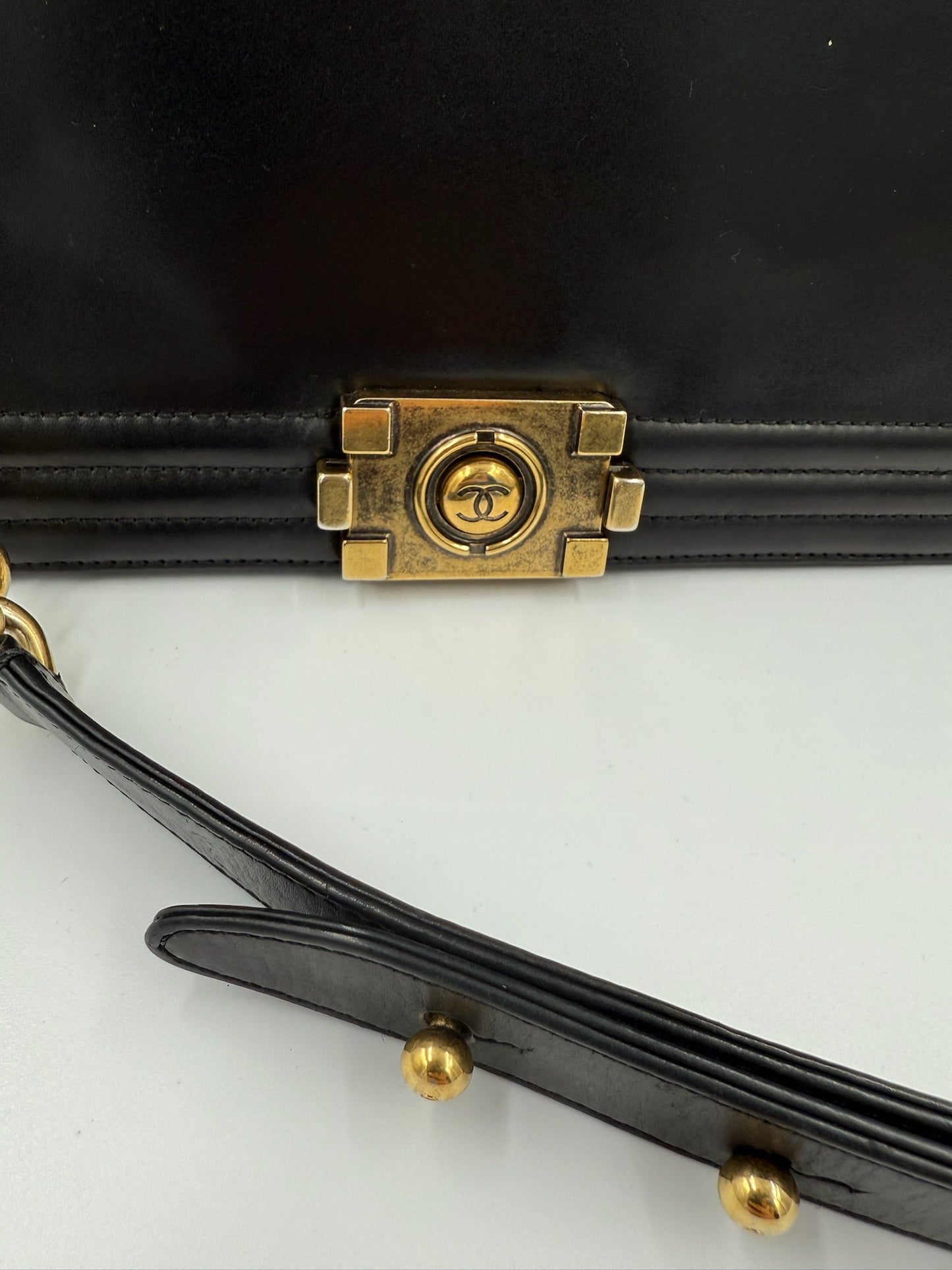 Chanel - Boy Glazed - Gold - Secondhand