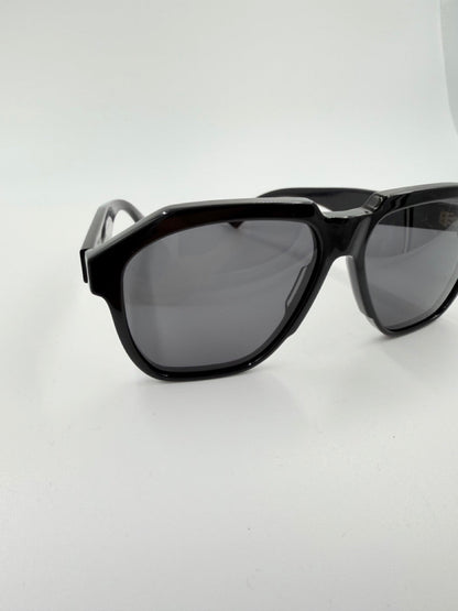 Bottega Veneta BV1035S - solbriller - sorte geometriske solbriller - secondhand