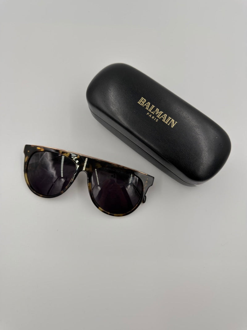 Balmain Wonder Boy - solbriller - tortoise oversized solbriller - secondhand