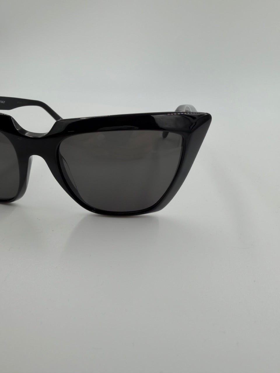 Balenciaga Everyday Cat-Eye – solbriller – sorte oversized cat-eye solbriller – secondhand